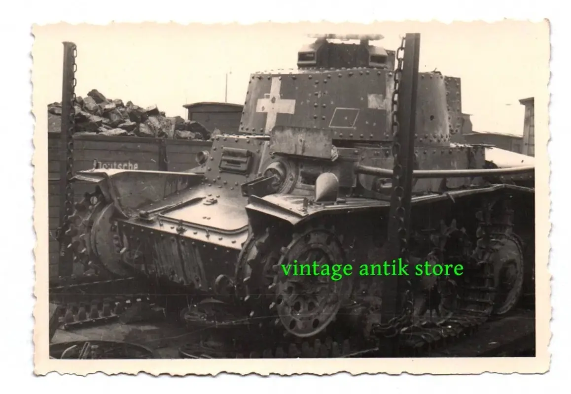 Foto deutscher Panzer 2 Wk tank
