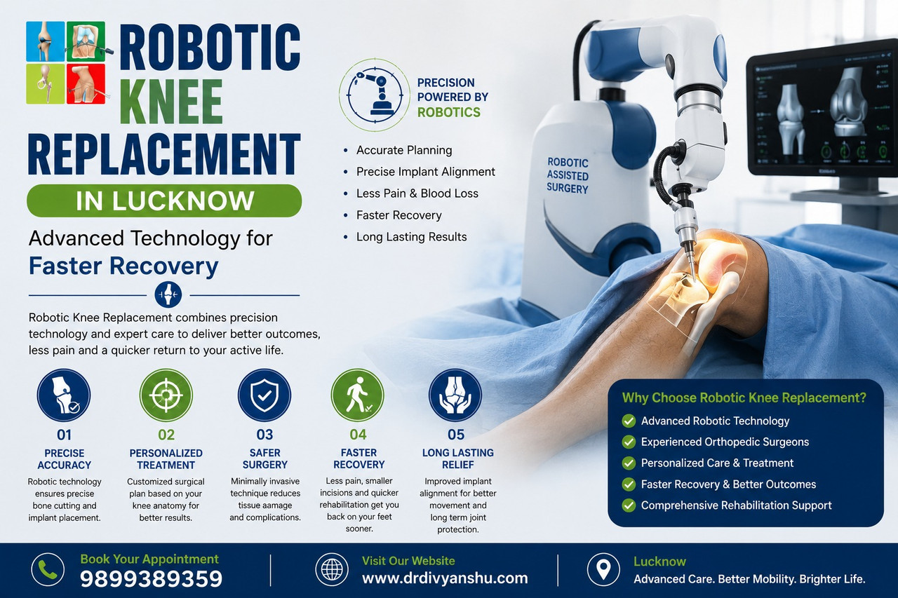 Robotic Knee Replacement in Lucknow