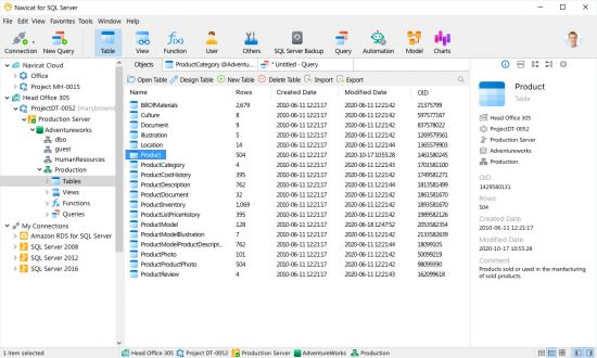 Navicat for SQL Server 16.1.4