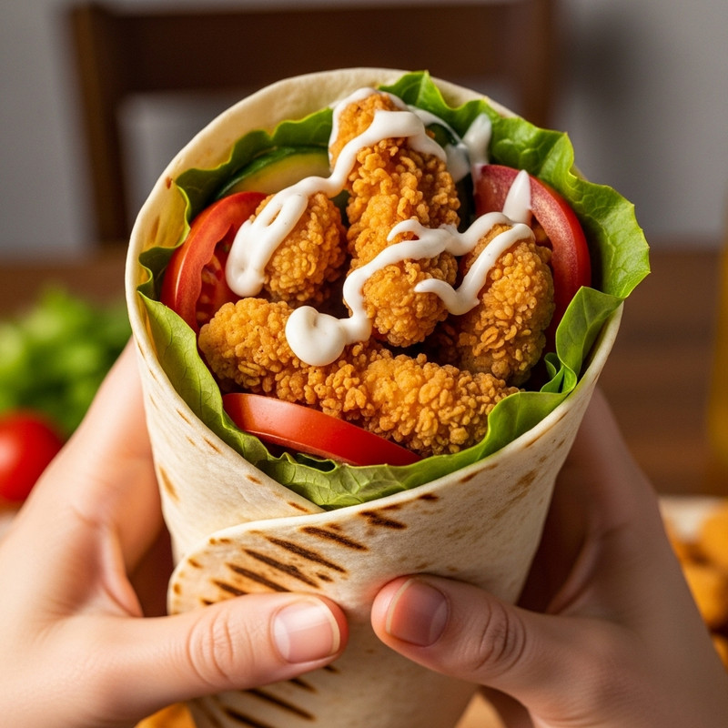 Crispy Chicken Wrap