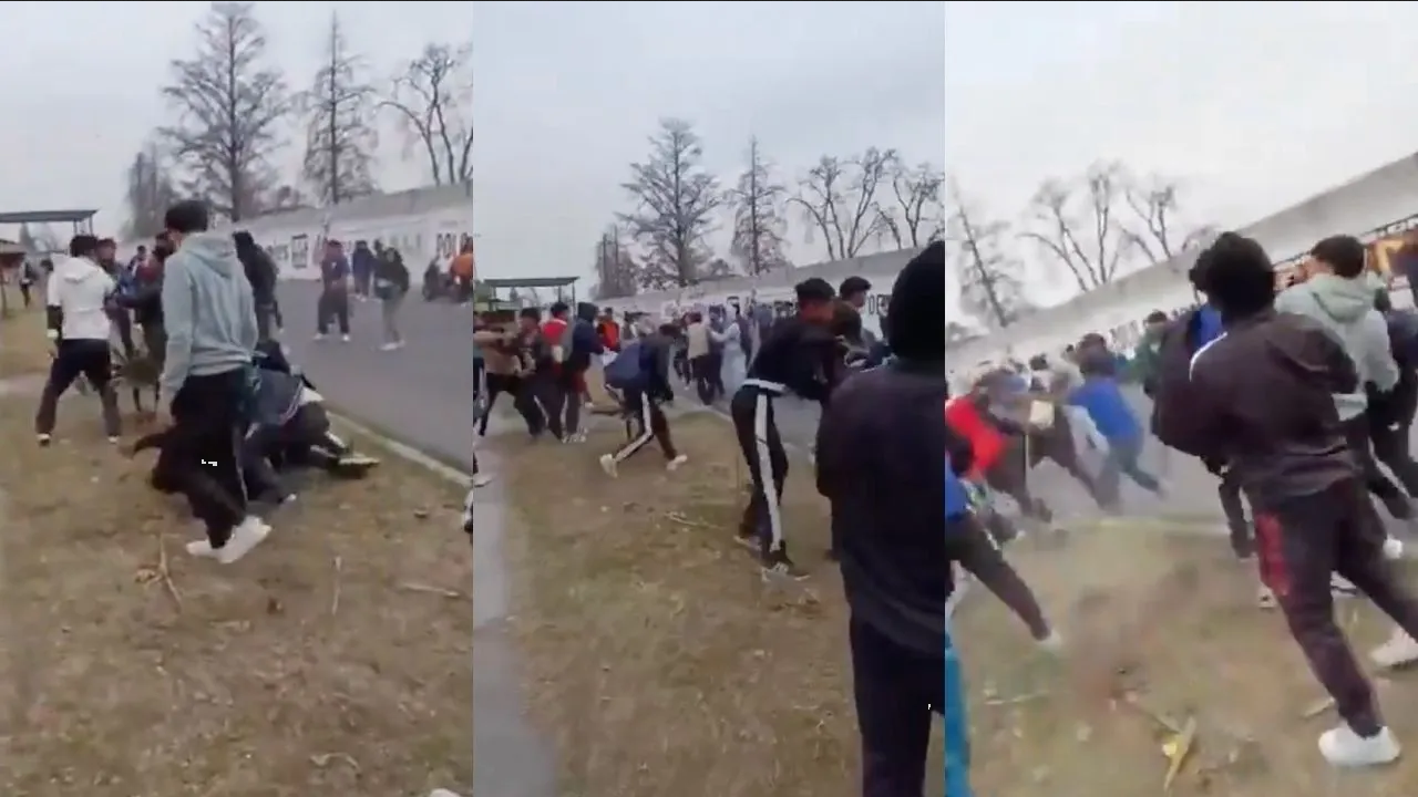 Se viraliza batalla campal entre estudiantes de bachillerato en Puebla ¿Qué pasó?