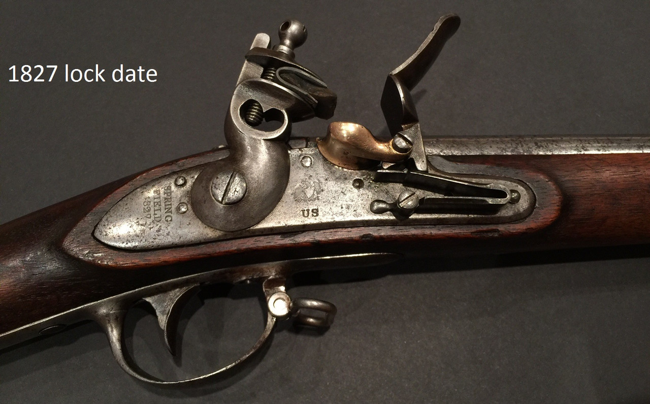 1 1827 lock date--same date on the breech tang