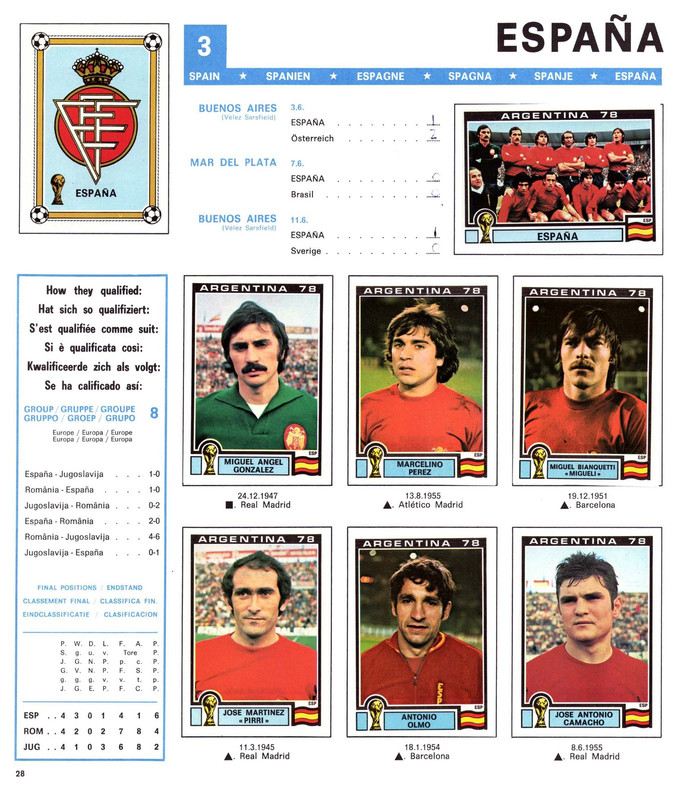 Album FIFA World Cup 1978 Argentina Panini-30