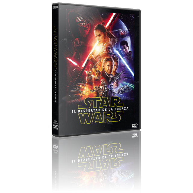 Portada - Star Wars VII: El Despertar de la Fuerza [DVD9Full] [PAL] [Cast/Ing/Cat] [C.Ficción] [2015]