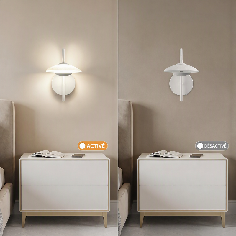 Finition blanc / effet verre craquelé – Style soigné