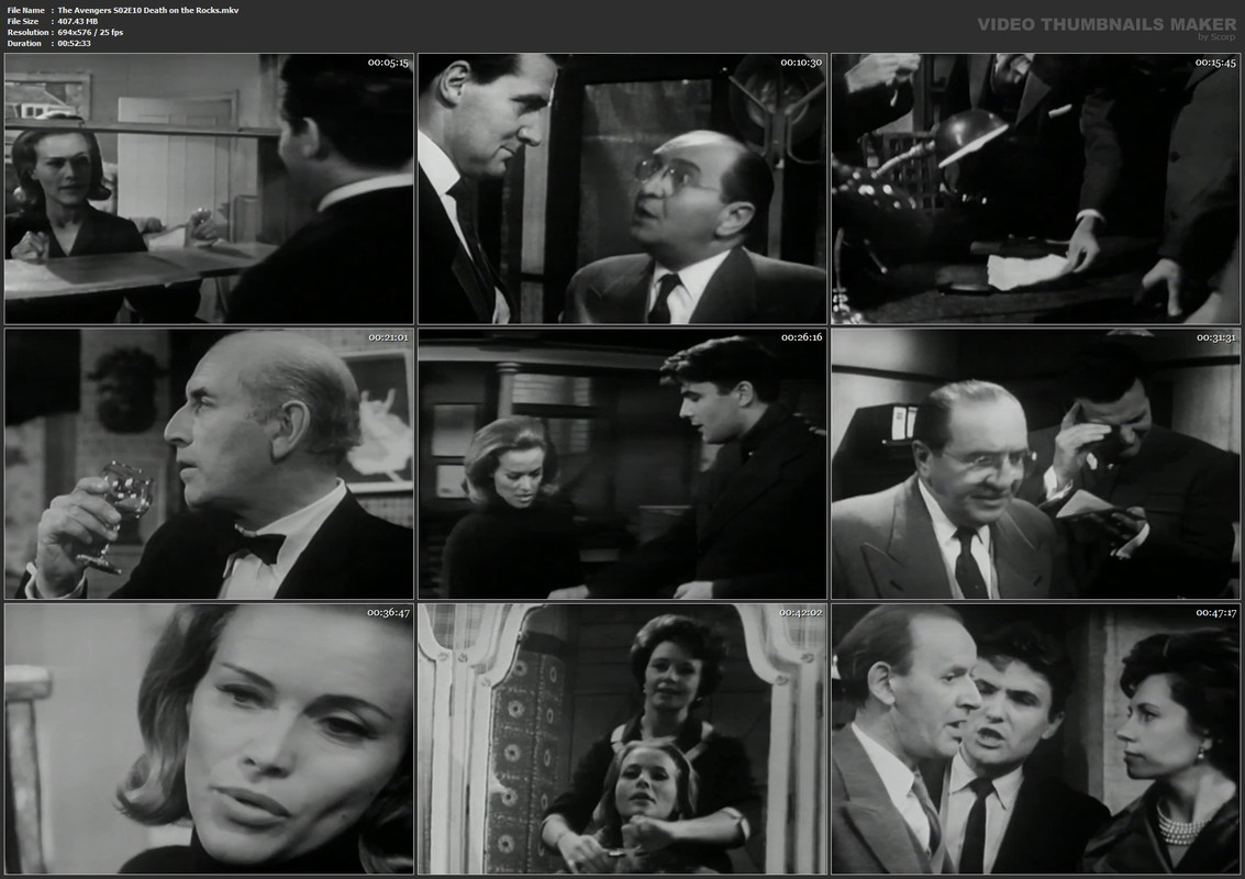 The Avengers S02E10 Death on the Rocks.mkv