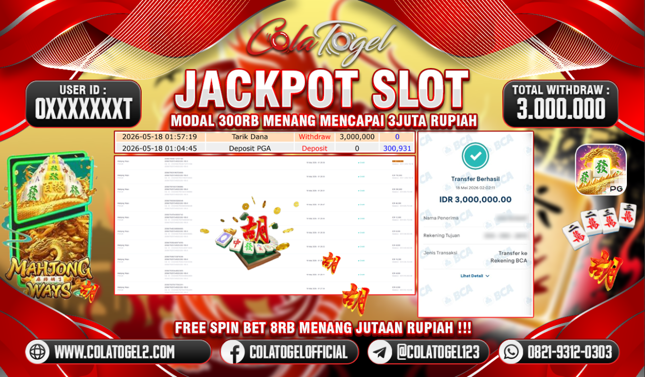 JACKPOT SLOT GACOR!!