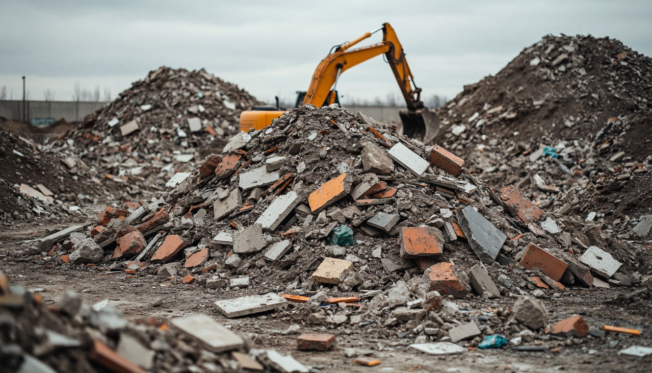 Как организовать вывоз строительного мусора в Москве