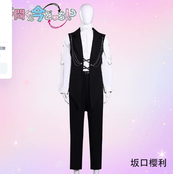 รูปภาพสินค้า 【Pre-Order】ชุดดำ+วิกผม