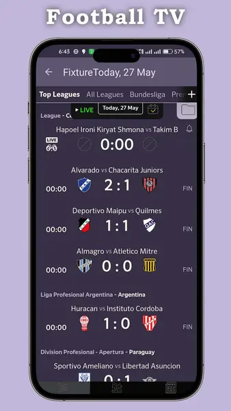 Free football live streaming app APK