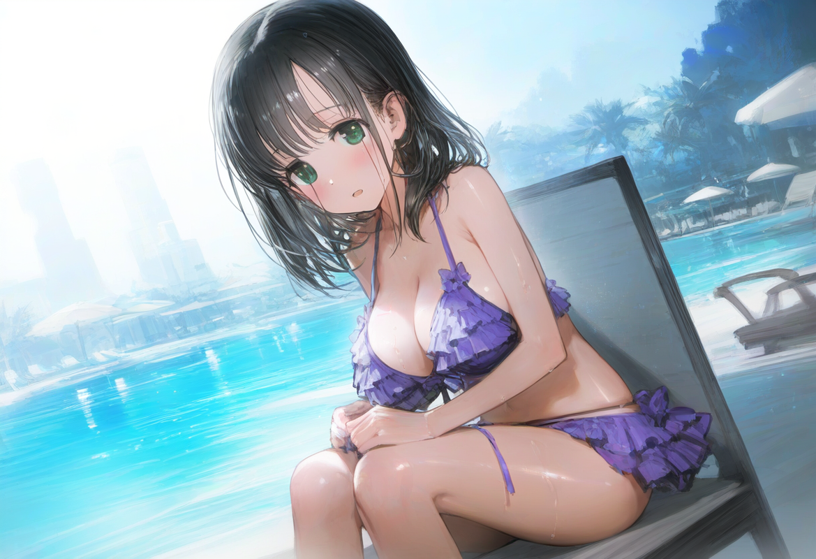 1girl, {{touyoko momoko (saki)}}, {{kobayashi ritz (artist)}}, reoen (artist), l s-169112106