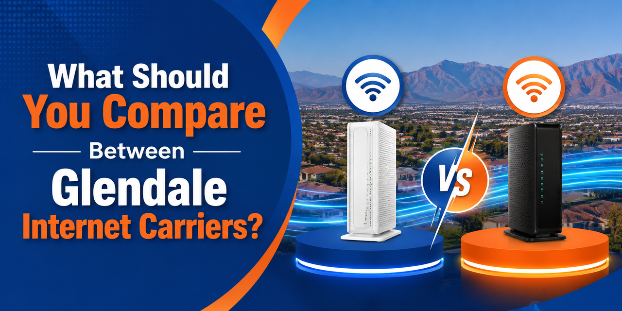 What Should You Compare Between Glendale Internet Carriers