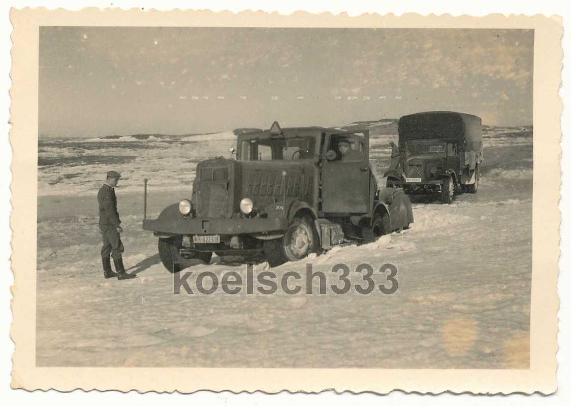 Hanomag Schlepper Zugmaschine französischer Citr