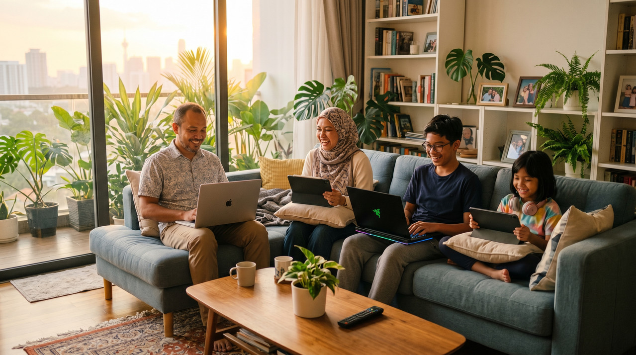 Office 365 untuk Family & Team Kecil: Cara Share 5 Device dengan Betul (Tanpa Drama)