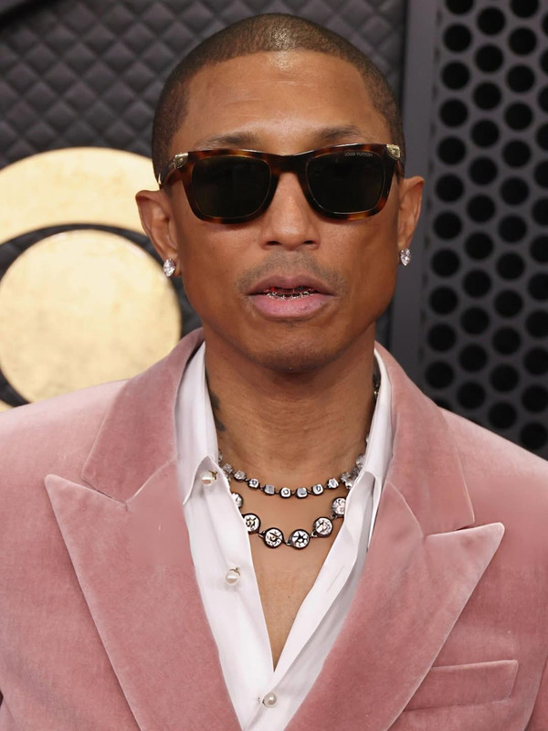 LV-ers-pharrell-lbuddy22-at-68th-Grammy-awards-Christina-House-Kevin-Mazur-John-Shear