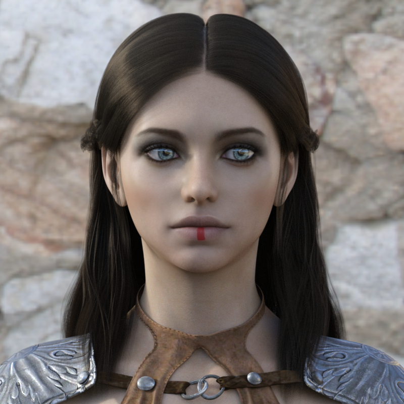 SR Hair for Genesis 8 and 8.1 Female