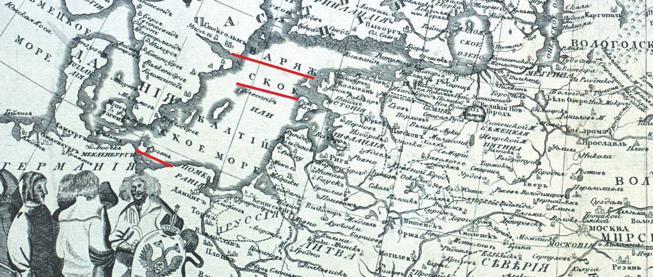 остров русень.варяжское море