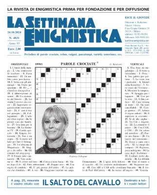 La Settimana Enigmistica N.4831 - 24 Ottobre 2024