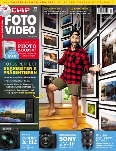 Cover: Chip Foto Video Magazin Dezember No 12 2022
