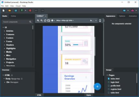 Bootstrap Studio 5.8.5 (x64) Bootstrap Studio 5.8.5 (x64)