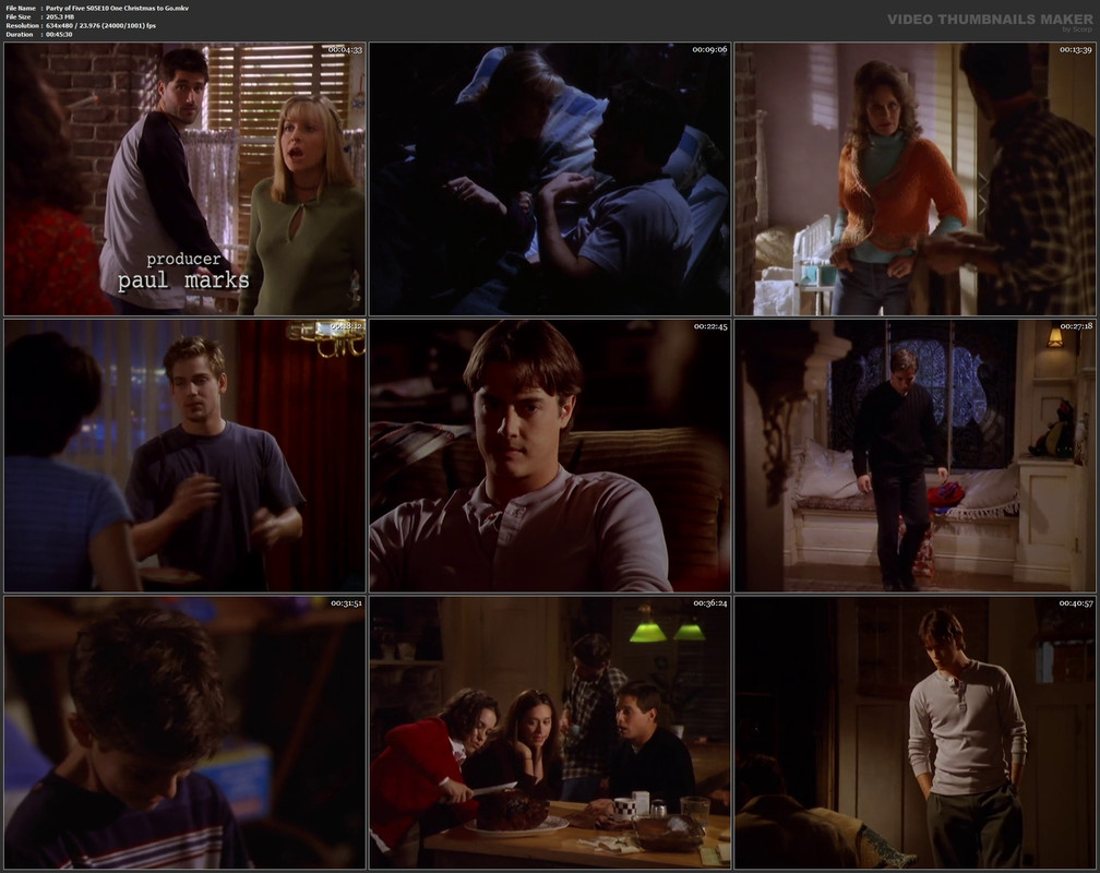 Party of Five S05E10 One Christmas to Go.mkv