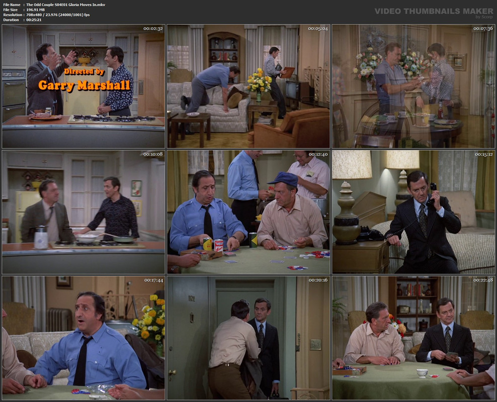 The Odd Couple S04 E01 Gloria Moves In mkv — Postimages