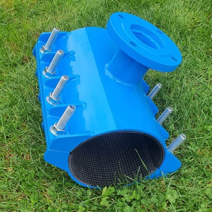 седелка на трубу