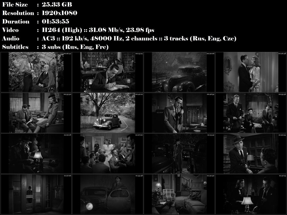 Hluboký spánek / The Big Sleep (1946)