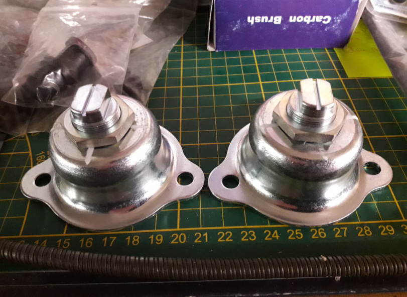 Réglage des pivots inférieurs