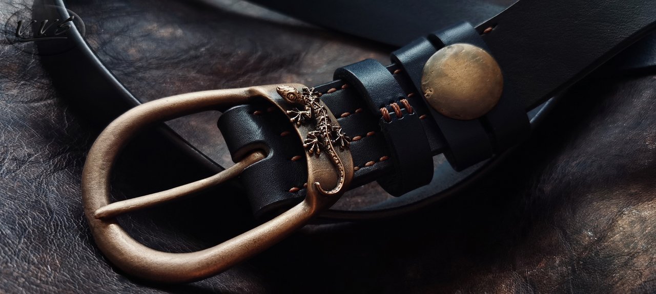 пряжка геккон бронза1,4