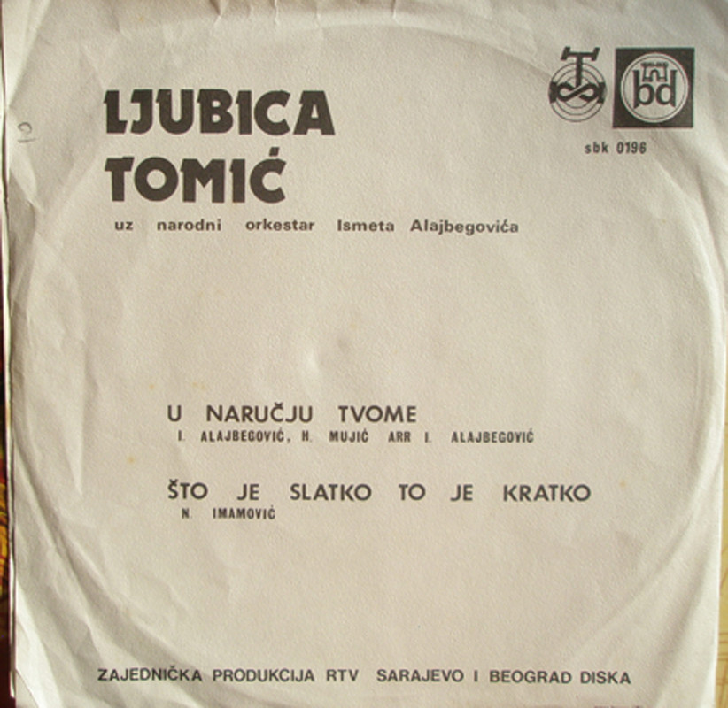 Ljubica Tomic - SBK 0196 - zs