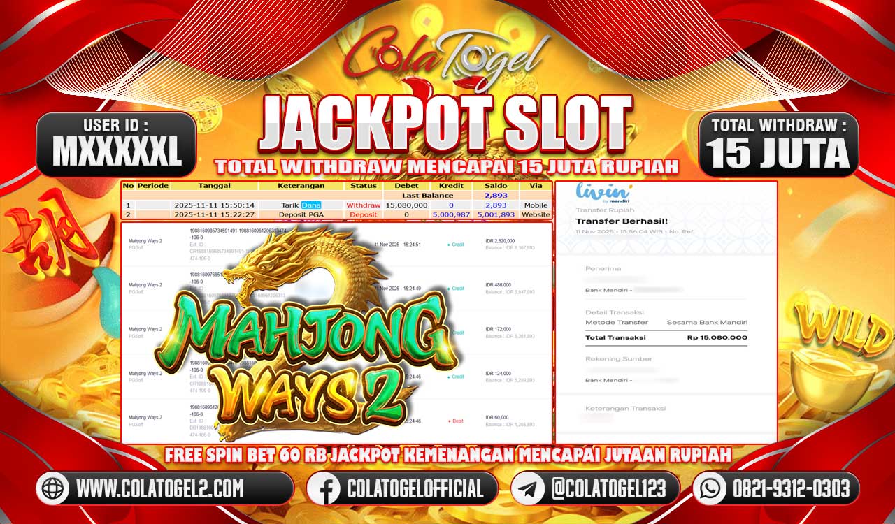 JACKPOT SLOT GACOR!!