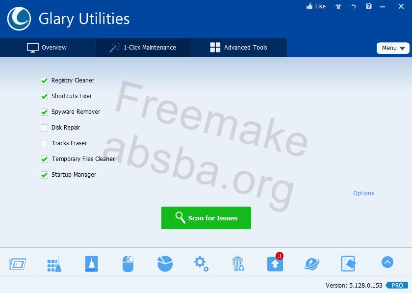 برنامج الصيانة و تسريع الويندوز : Glary Utilities Pro 5.128.0.153 