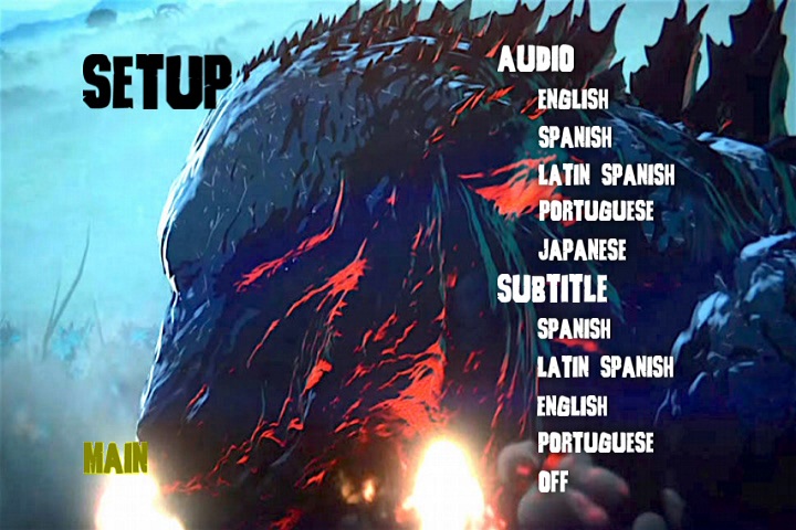 Godzilla Planet Of The Monsters Dvd