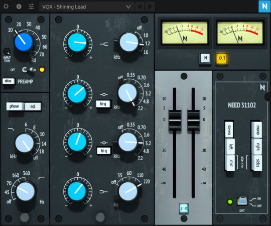 NoiseAsh Need 31102 Console EQ 1.2.6 | File size: 49 MB