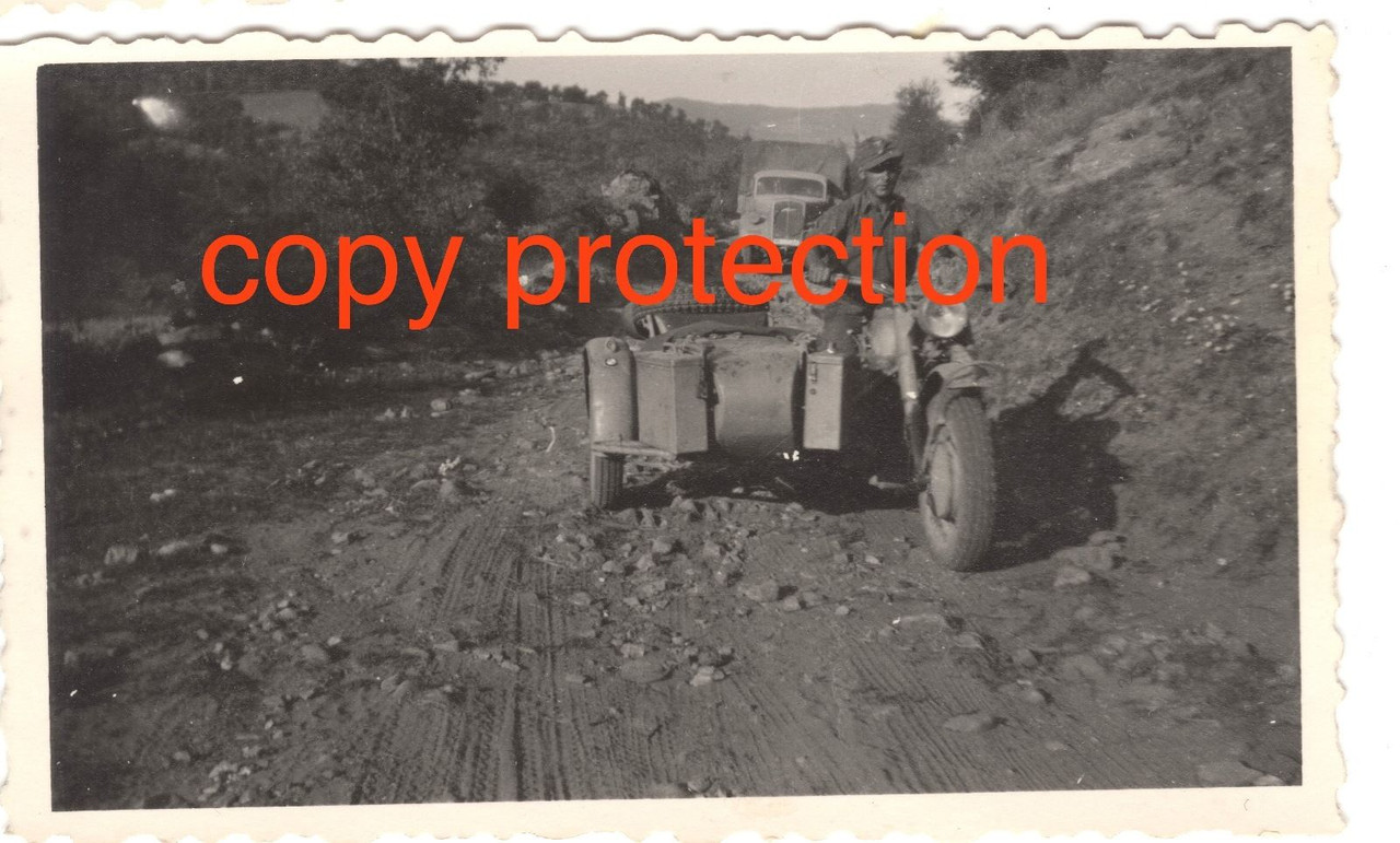 118.Jäger-DivisionBalkan 1943 BMW R75 Steyr 1500