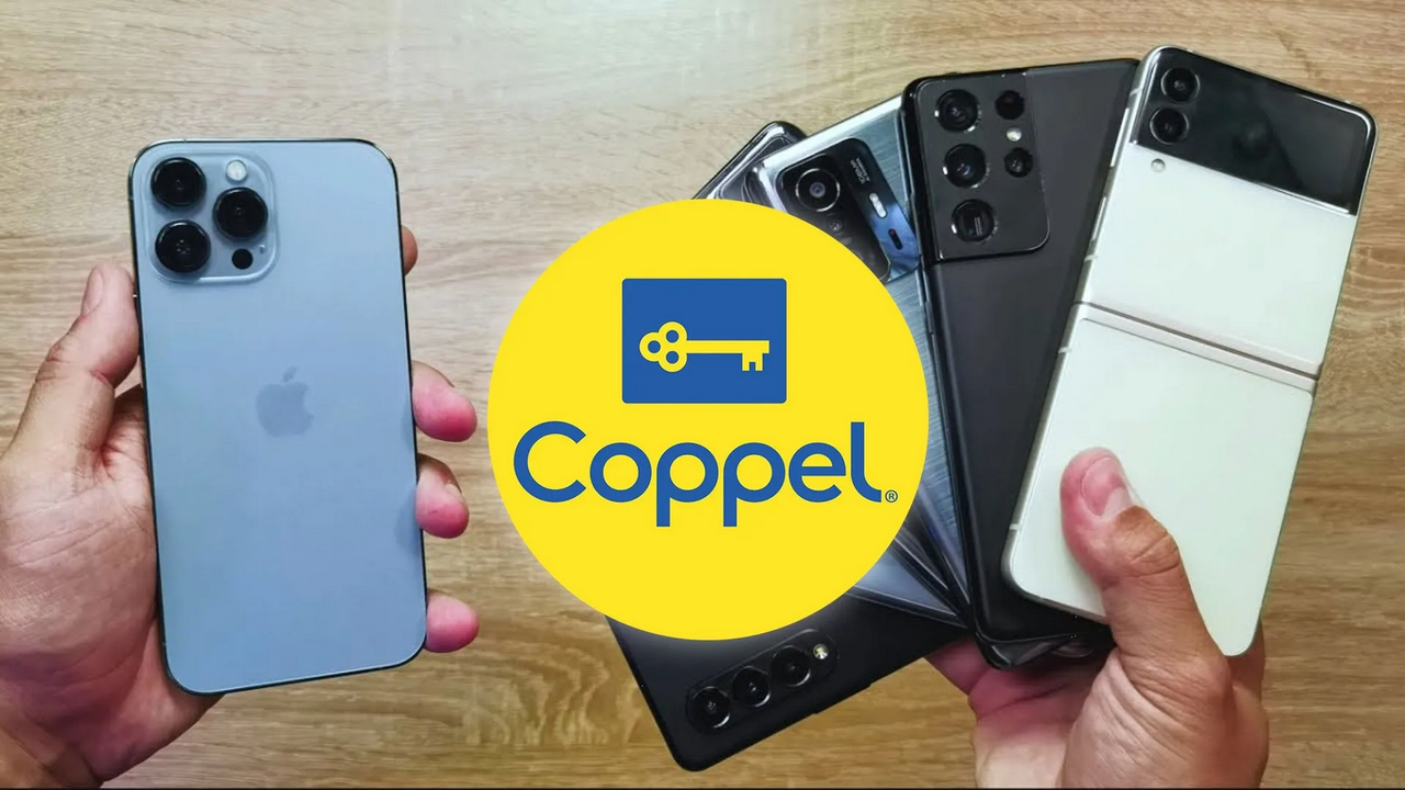 Coppel REMATA a mitad de precio 5 celulares: ¡de iPhone hasta Samsung!