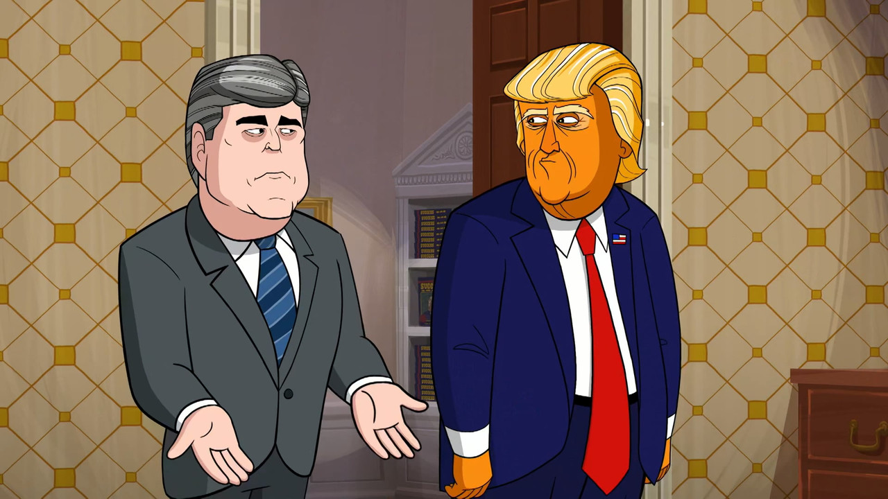 Our Cartoon President (2018) S03E01 Impeachment (1080p AMZN Webrip x265 10bit EAC3 2.0 - HxD) [TAoE]