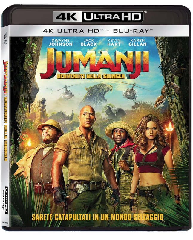 Jumanji - Benvenuti nella giungla (2017) BluRay 2160p UHD HDR10 HEVC DTS-HD MA 5.1 iTA TrueHD 7.1 ENG