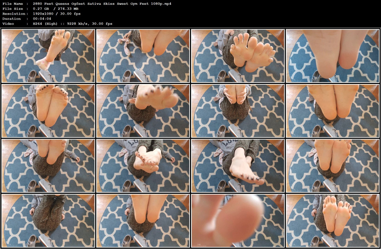 2880 Feet Queens Ogfeet Sativa Skies Sweet Gym Feet 1080p mp4