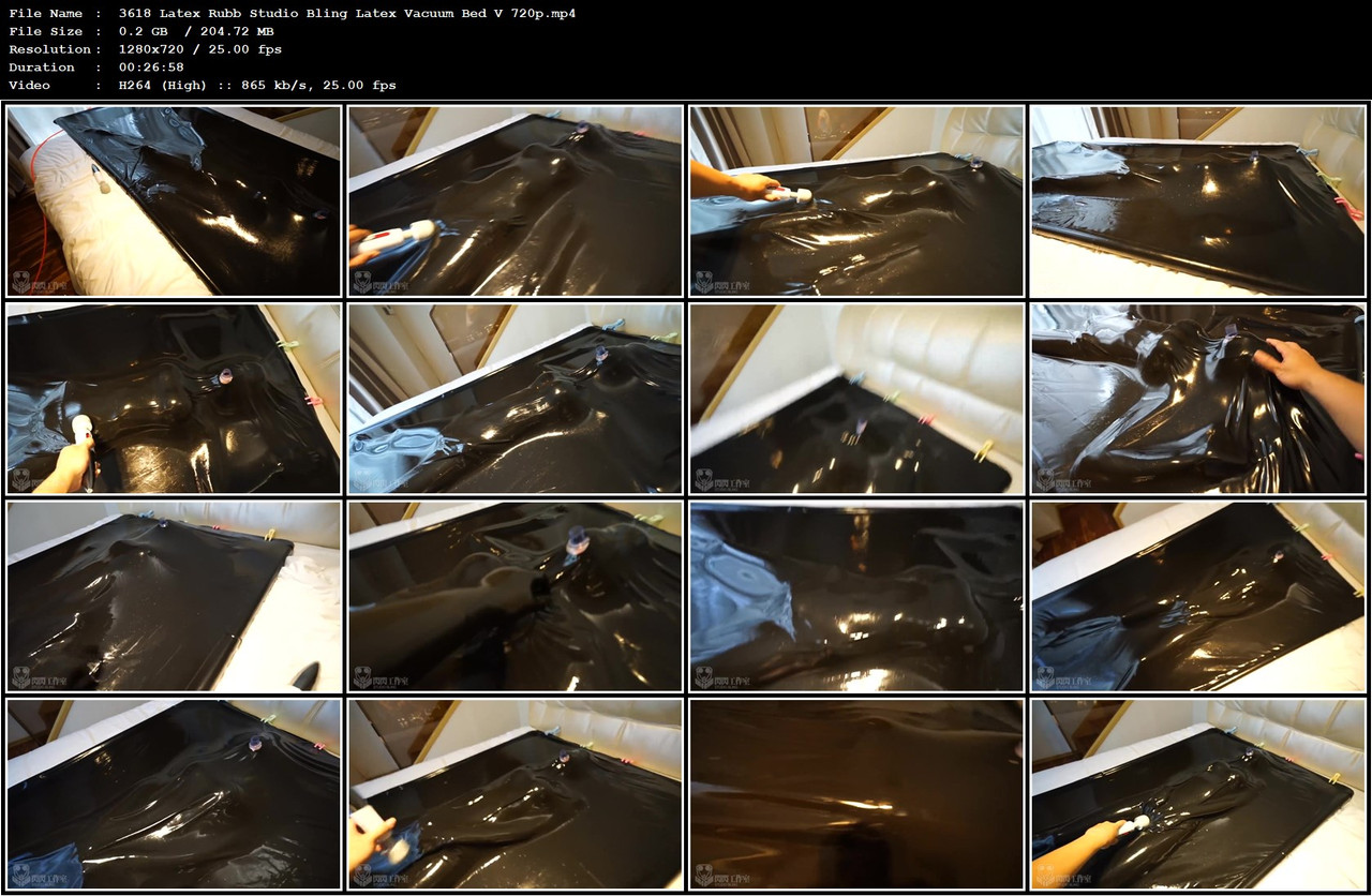 3618 Latex Rubb Studio Bling Latex Vacuum Bed V 720p mp4