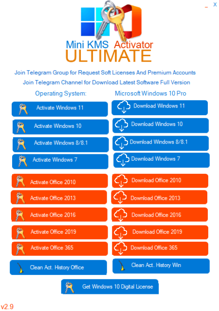 Mini KMS Activator Ultimate 2.9