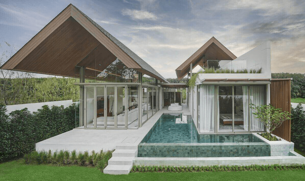 Modern Thai Style Home with Private Pool