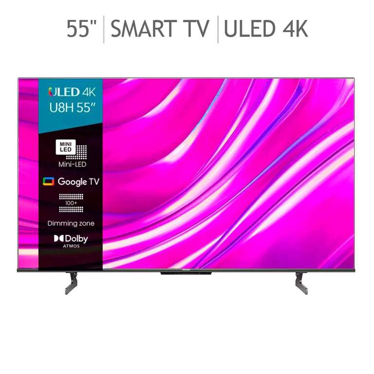 Costco Hisense Screen 55" U8H / Miniled / 120Hz / HDMI 2.1 (Paypal HSBC)
