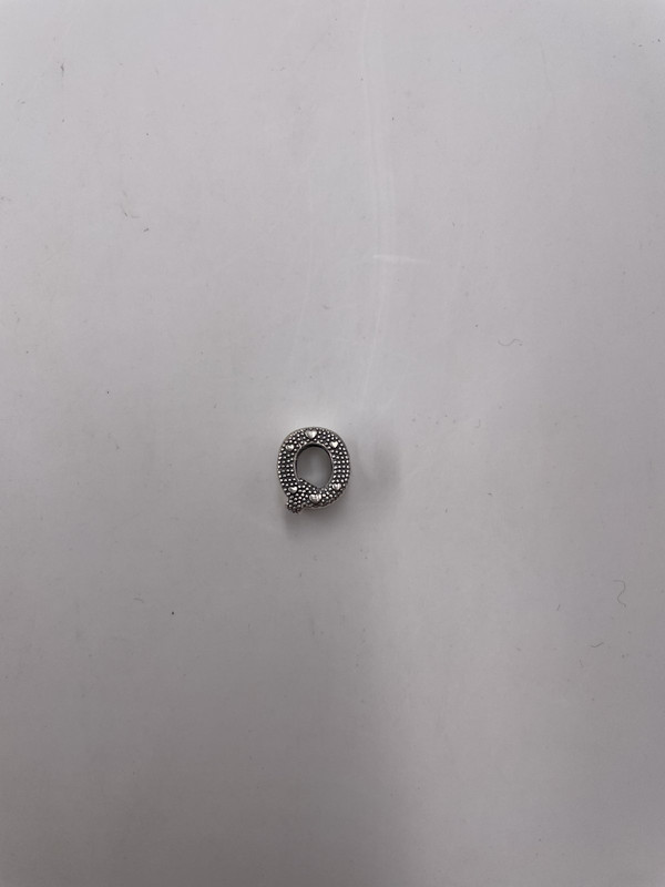 SET OF 5 - PANDORA STERLING SILVER LETTER Q CHARM 797471