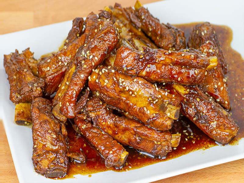 Costillas De Cerdo En Salsa Agridulce China