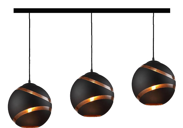 Colgante de vidrio bocha con barral x3