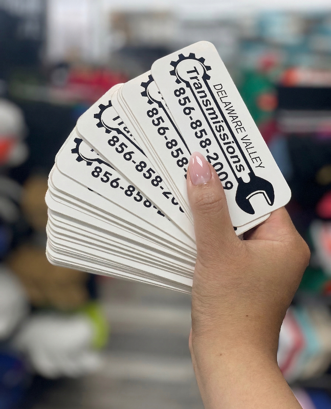 Logo stickers and branding stickers