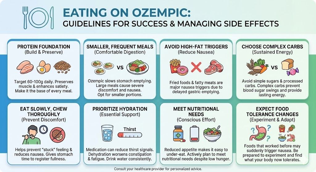 Eating on Ozempic Chart
