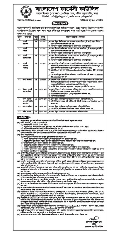 PCB Job Circular